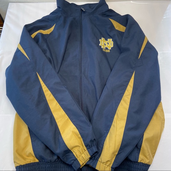 Vintage Russell Athletics Team Issue Notre Dame Windbreaker Size XLT - Picture 7 of 8